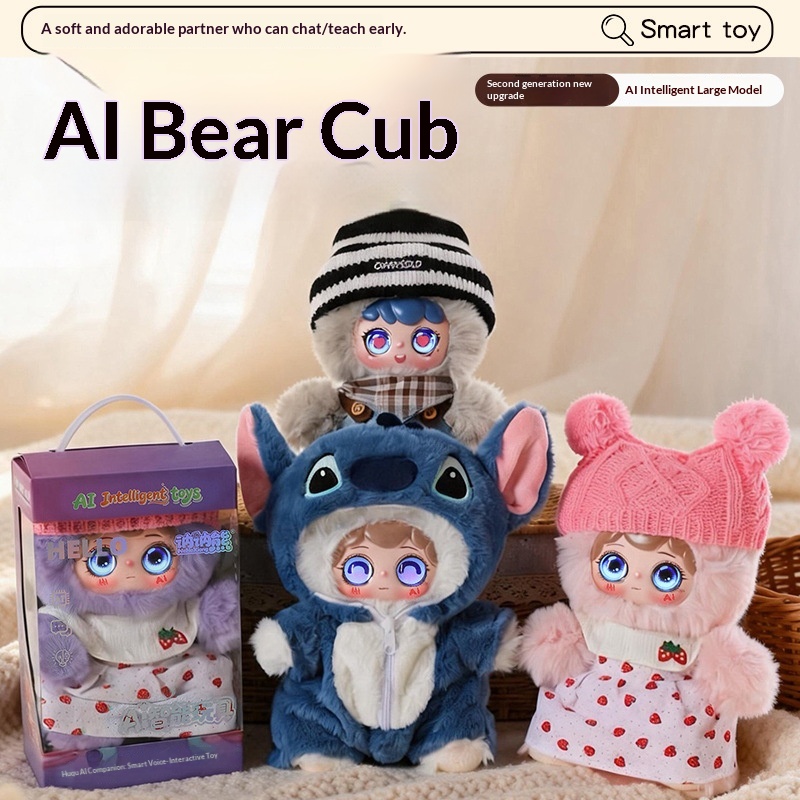 Kid Educational - Peluche Ours IA Interactif : Compagnon