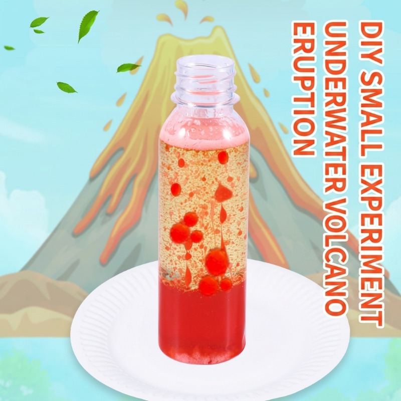 Science Kit Volcano - Kit d'expérimentation scientifique STEM 3D sur