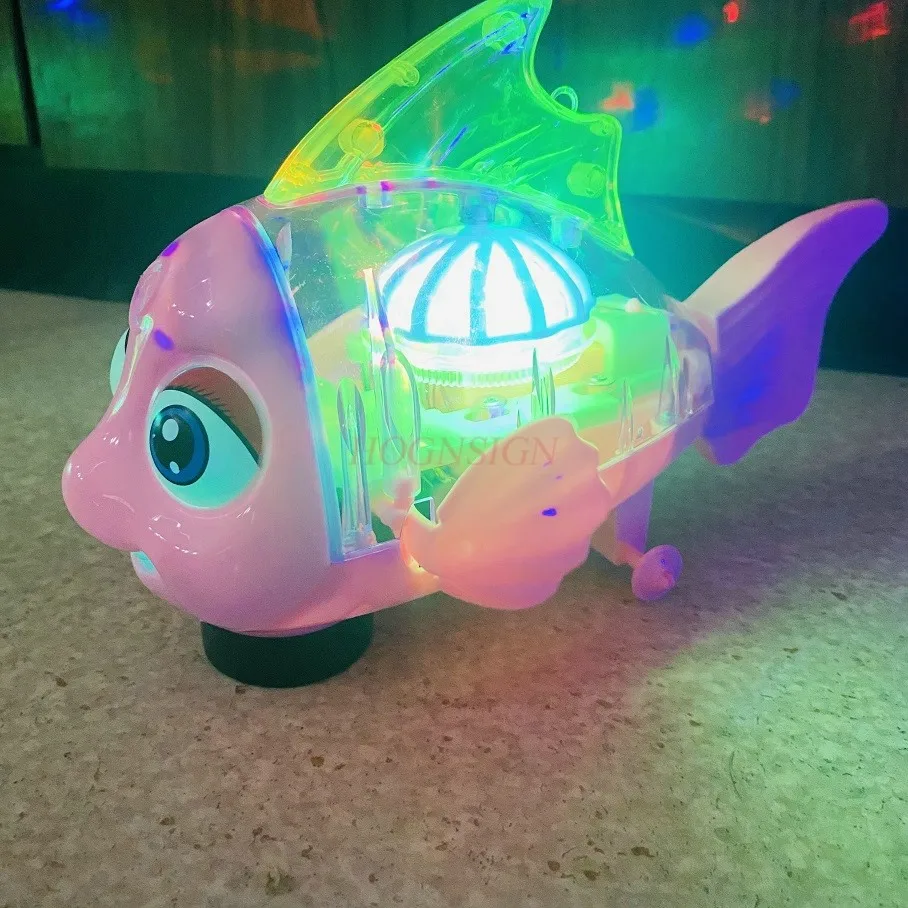 Kids Education Reels - Jouet de poisson robotique de natation-lumière