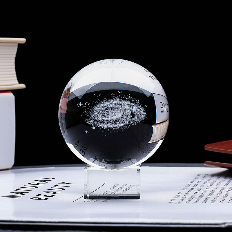 Solar System Model - Boule de cristal galaxie voie lactée