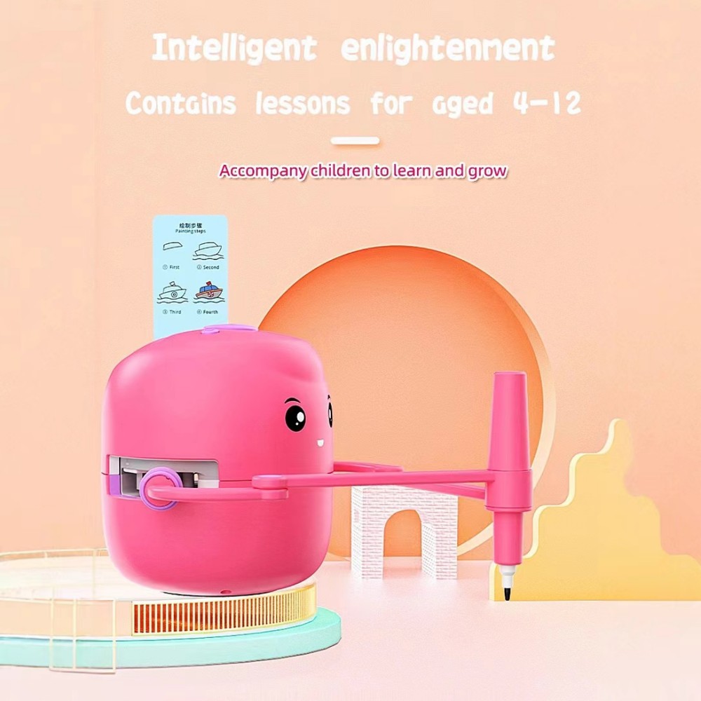 Kid Educational - Robot de dessin interactif pour enfants,