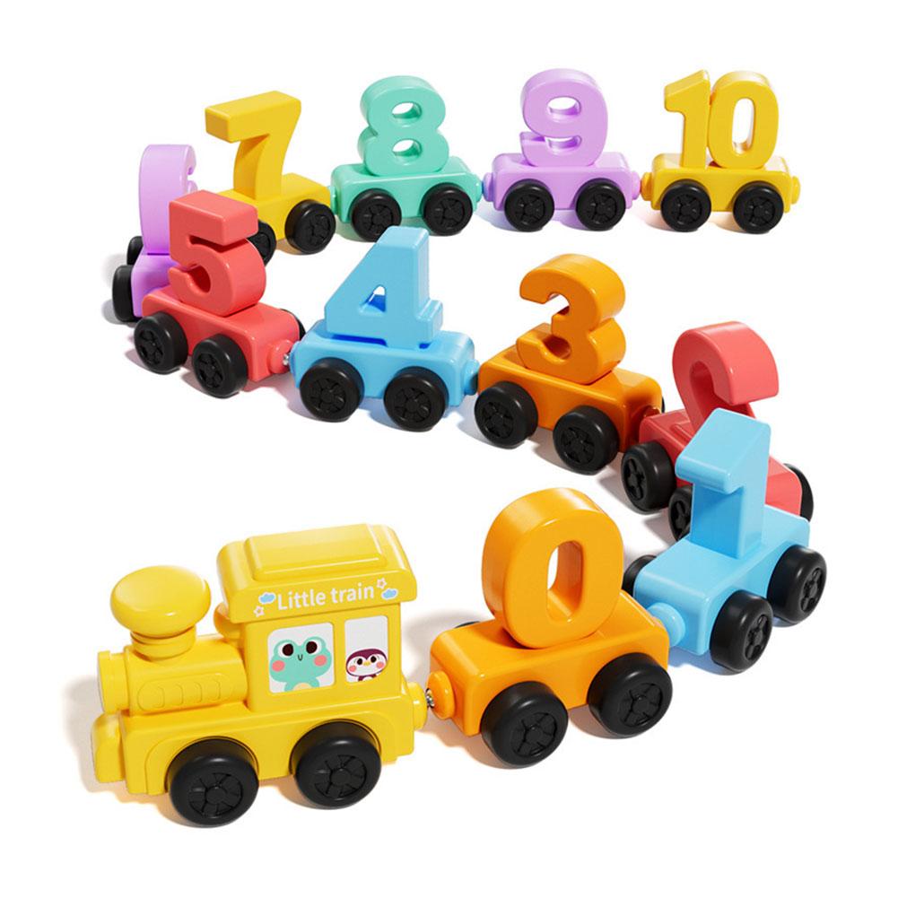 Kids Educational Device - Jouet éducatif Montessori, train en bois