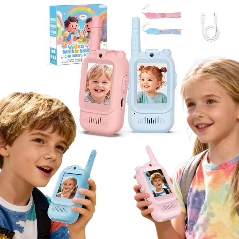 Kids Education Video - Talkies-walkies vidéo pour enfants, lot de