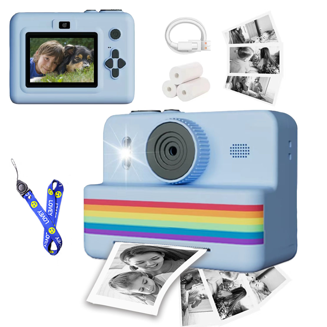 Kids Education Video - Appareil photo numérique pour enfants pour
