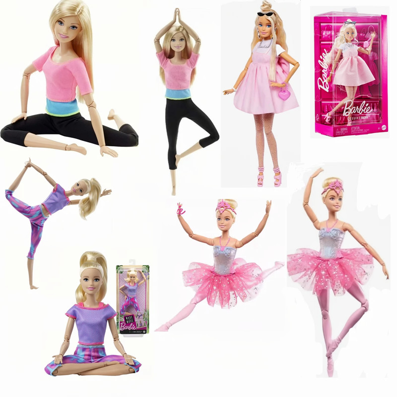 Kids Educational Device - Poupée Barbie authentique avec pose de