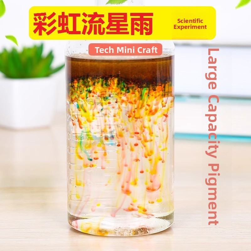 Science Kit Volcano - Kit d'expériences scientifiques arc-en-ciel pour enfants,
