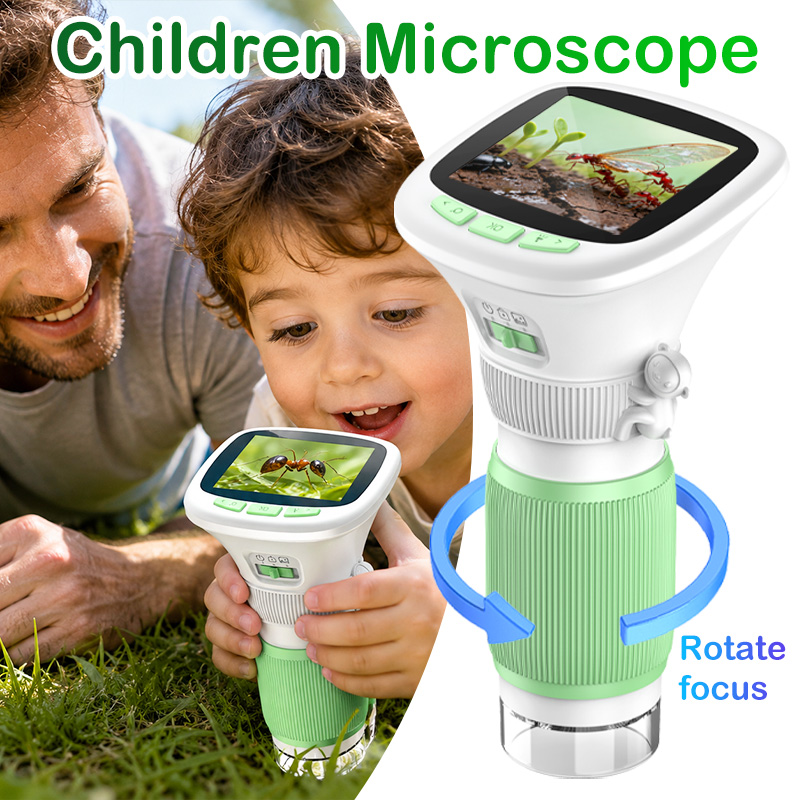Kids Definition Of Education - Microscope numérique portable pour enfants 1000X