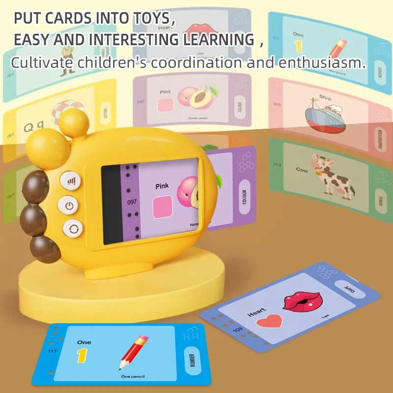 Lecteur de cartes Flash girafe - Kids Educational Games Learn English avis et prix