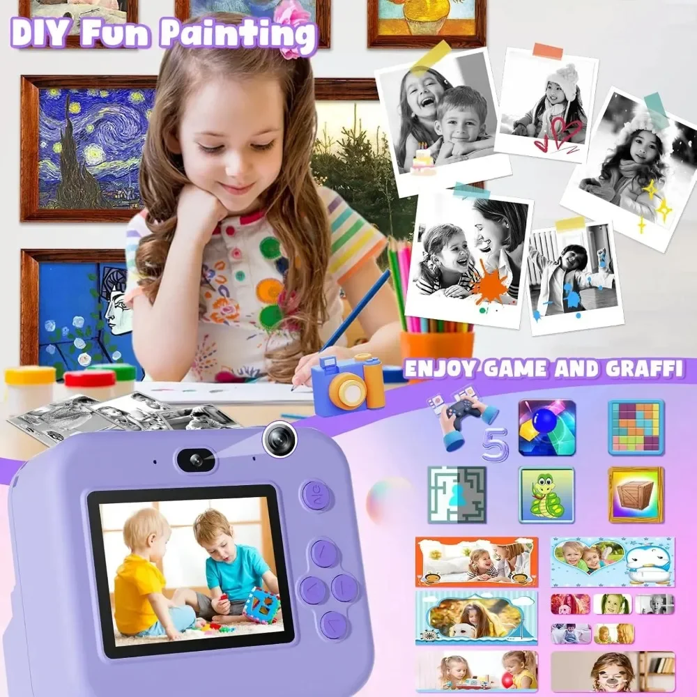 1080P enfants Mini caméra vidé - Kids Education Video avis et prix