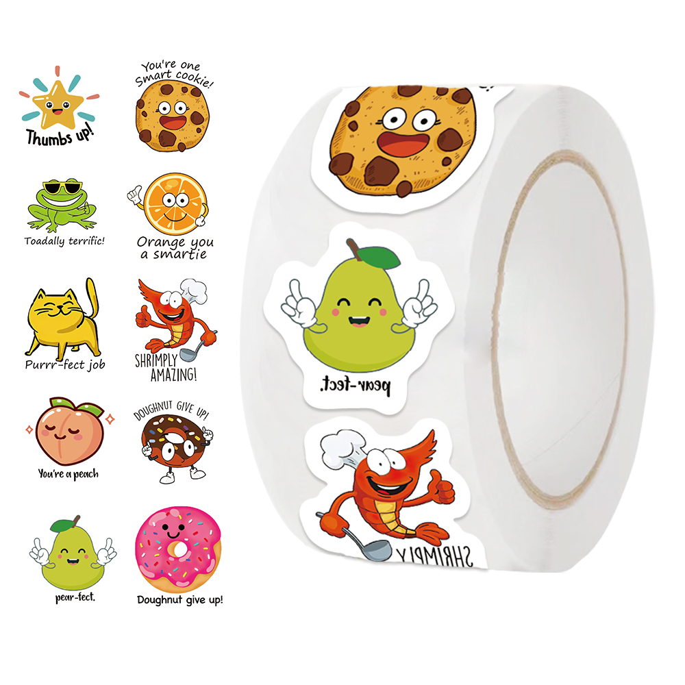 Rouleau d'autocollants mignons - Kids Education Motivation avis et prix