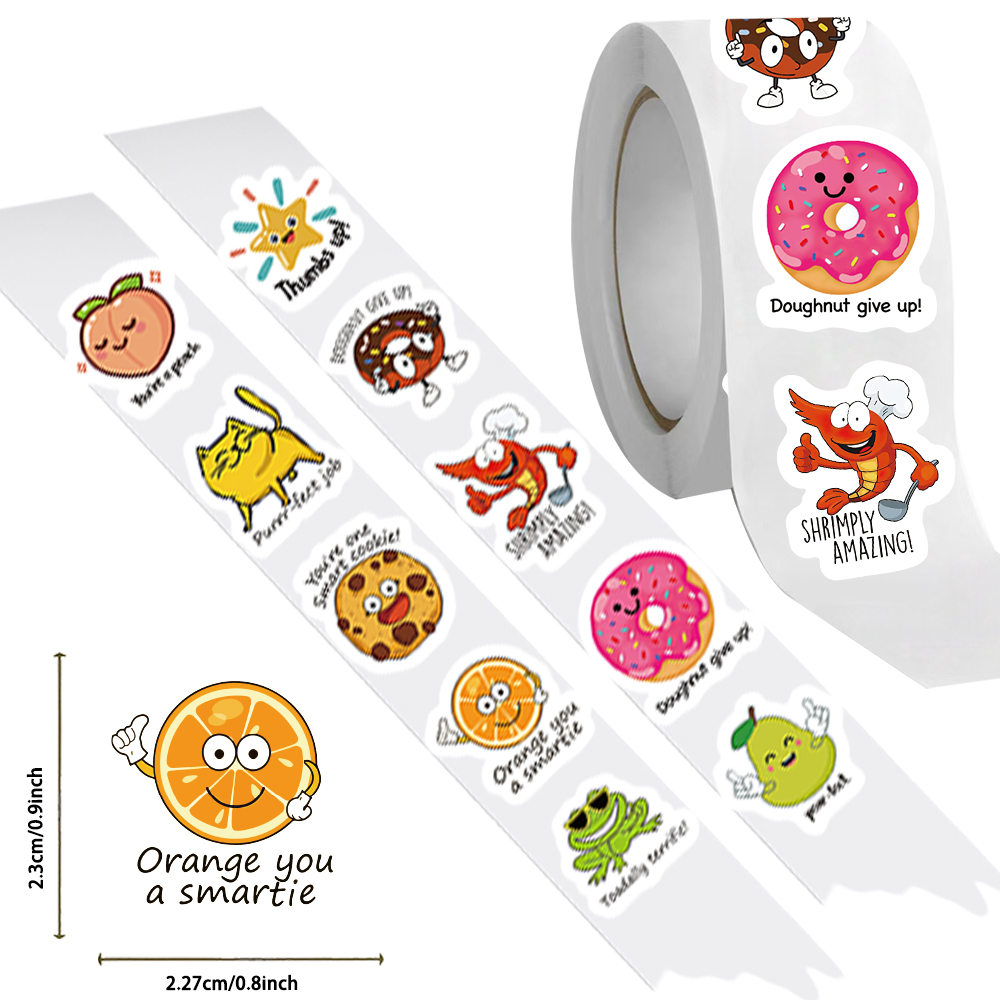 Rouleau d'autocollants mignons - Kids Education Motivation avis et prix
