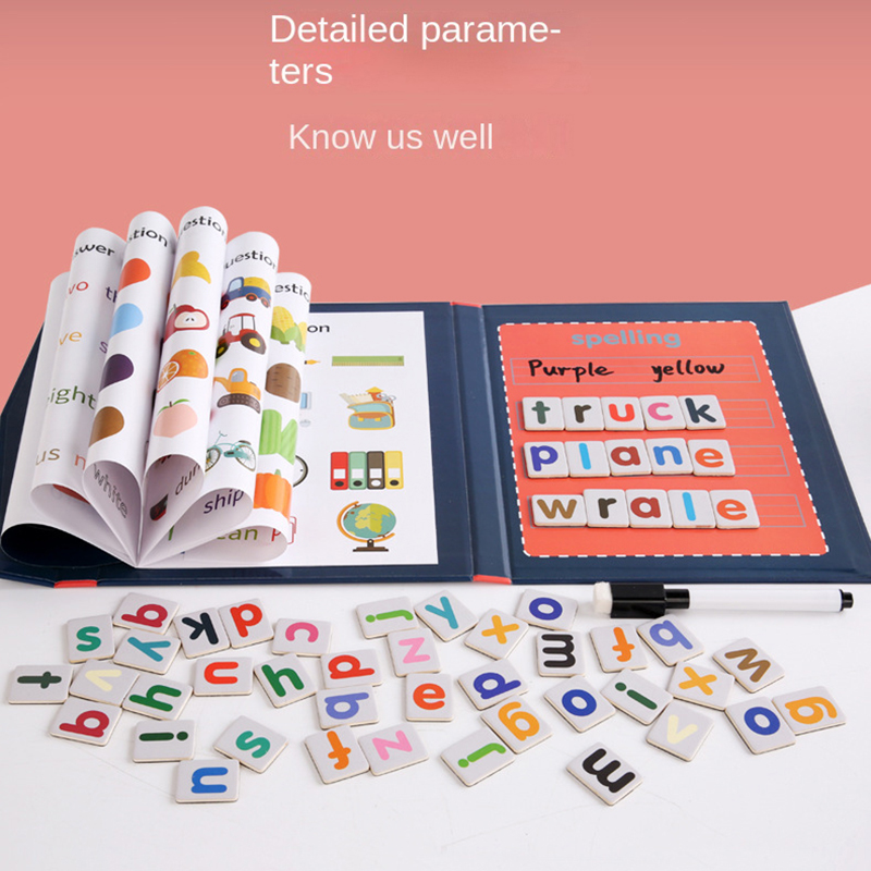 1 pièce Jeu de puzzles magnéti - Kids Educational Games Learn English avis et prix