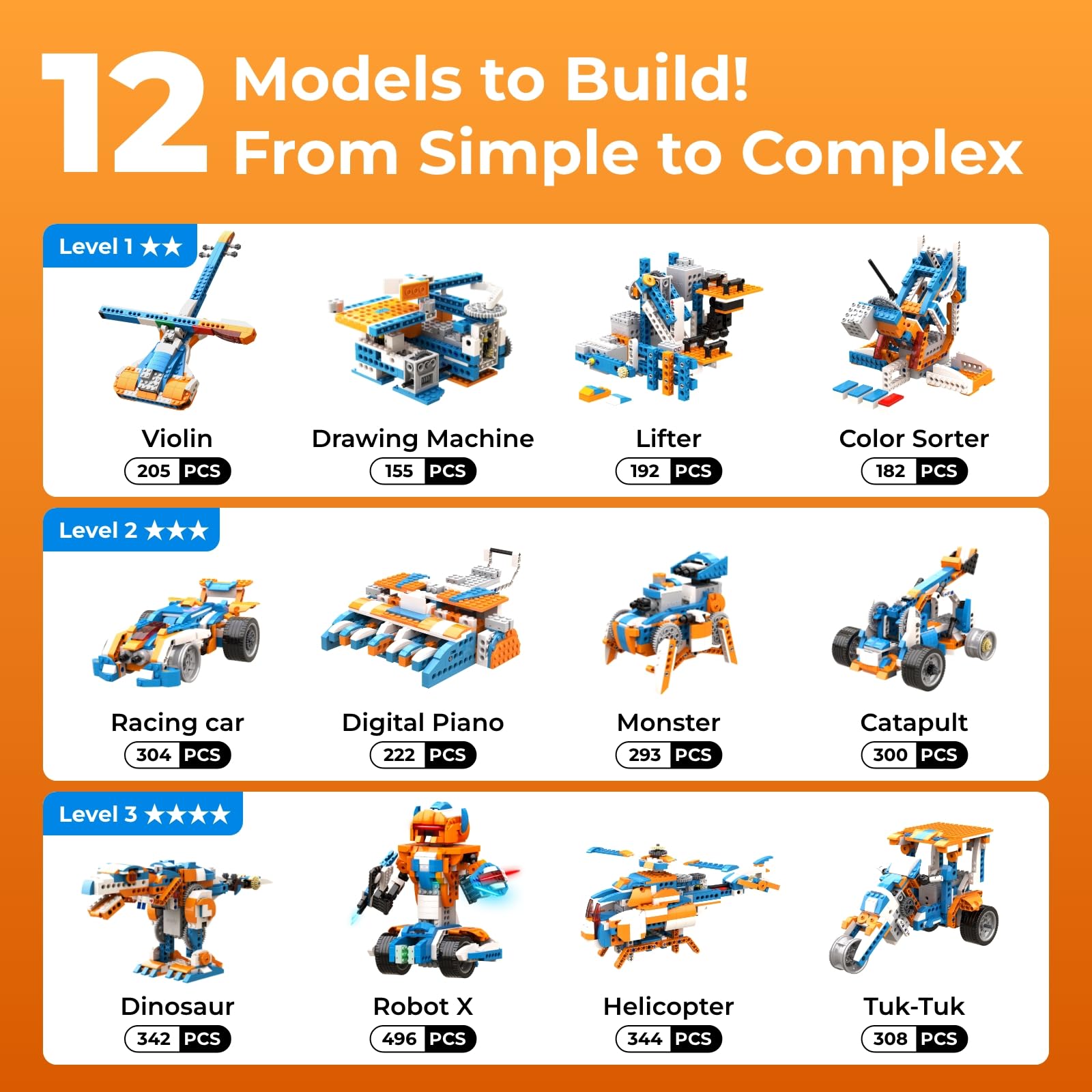 Kit de construction Apitor Rob - Kids Education App Free avis et prix
