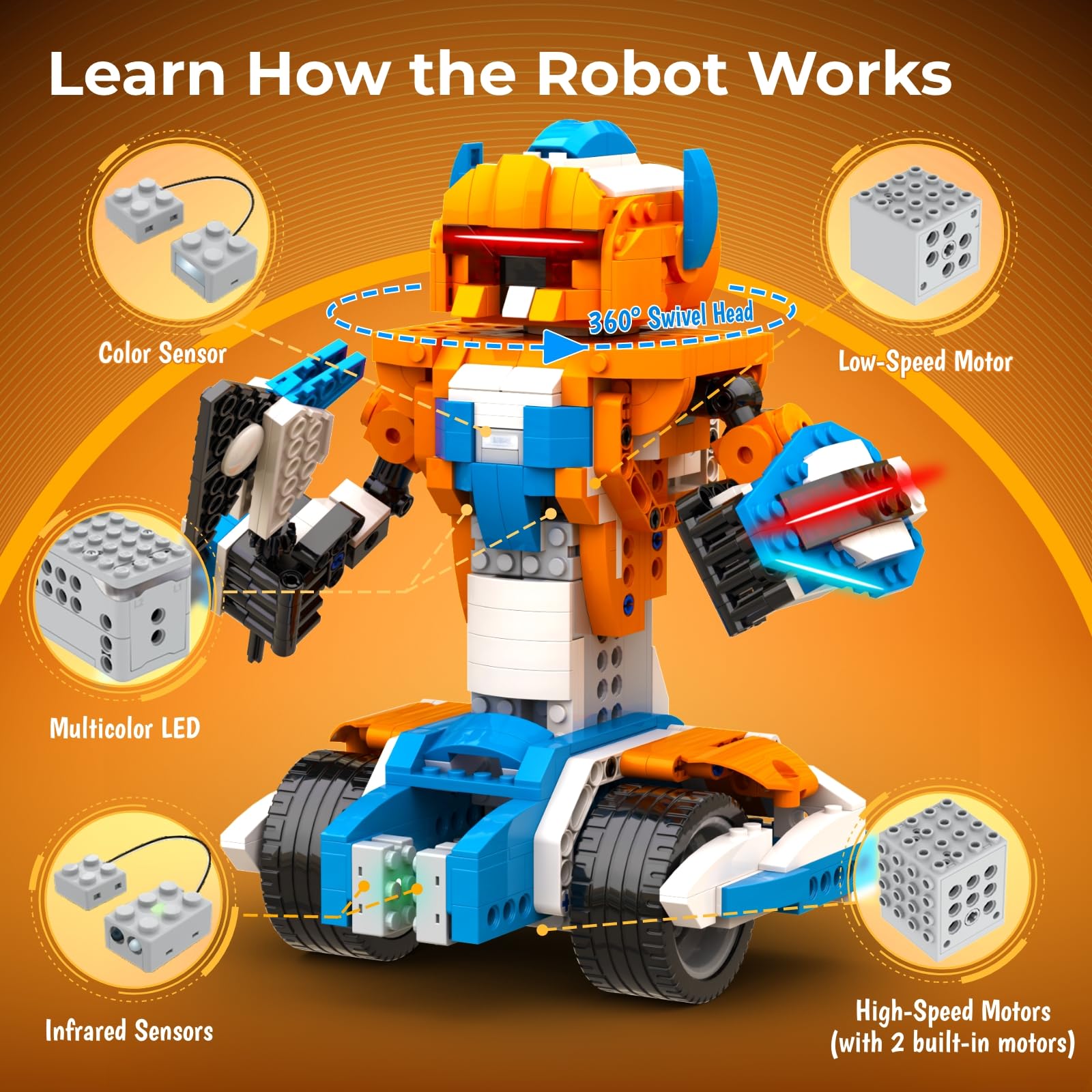 Kit de construction Apitor Rob - Kids Education App Free avis et prix