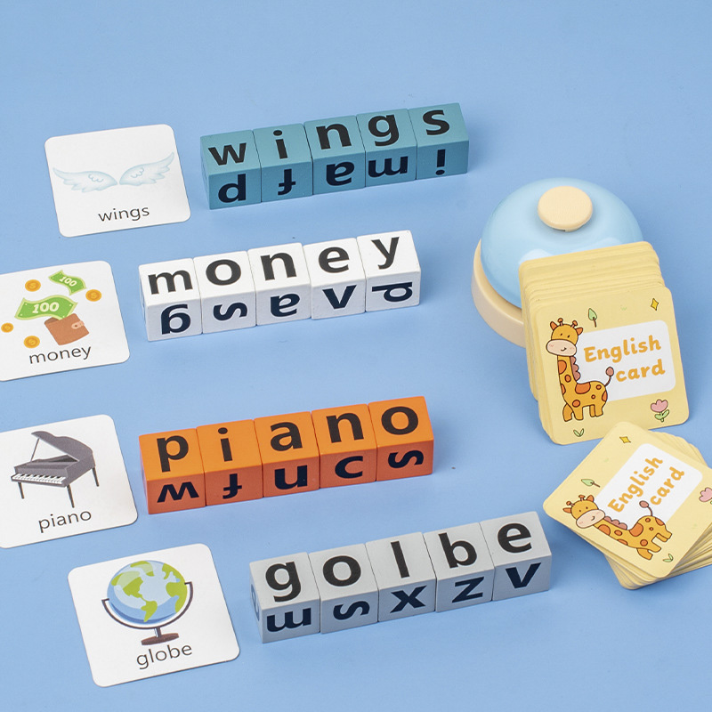 Jouet créatif en bois pour enf - Kids Educational Games Learn English avis et prix