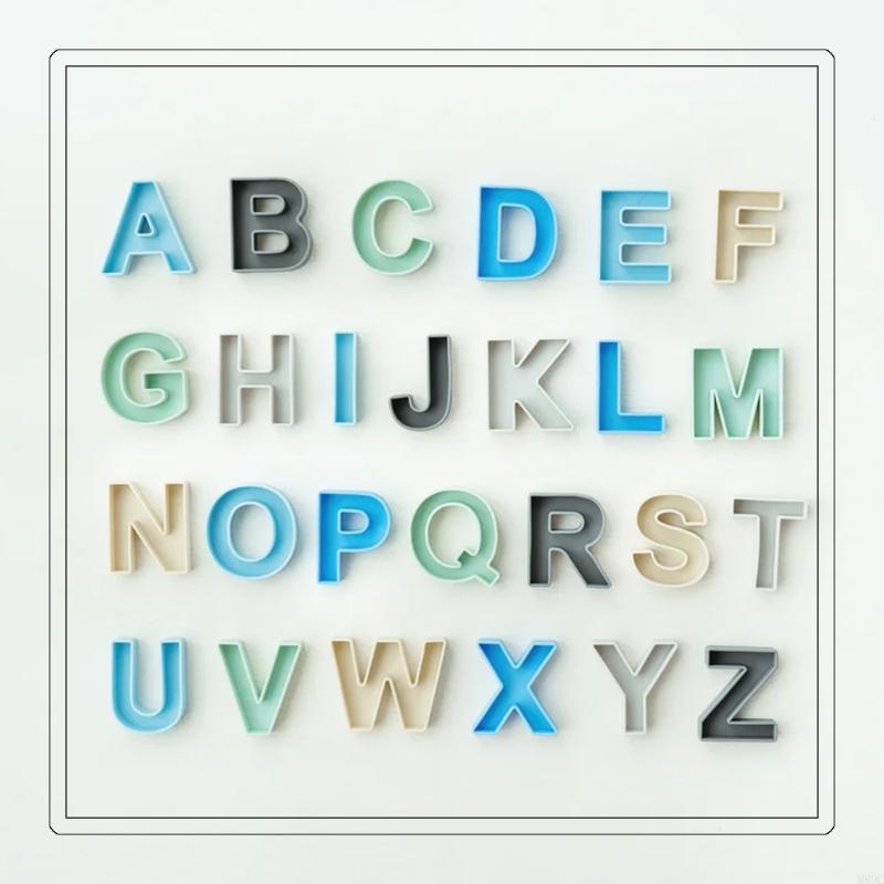 24pcs 9x7cm Blocs lettres d'an - Kids Educational Games Learn English avis et prix
