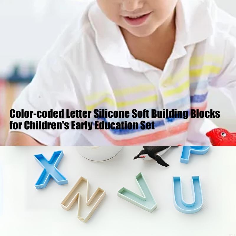 24pcs 9x7cm Blocs lettres d'an - Kids Educational Games Learn English avis et prix