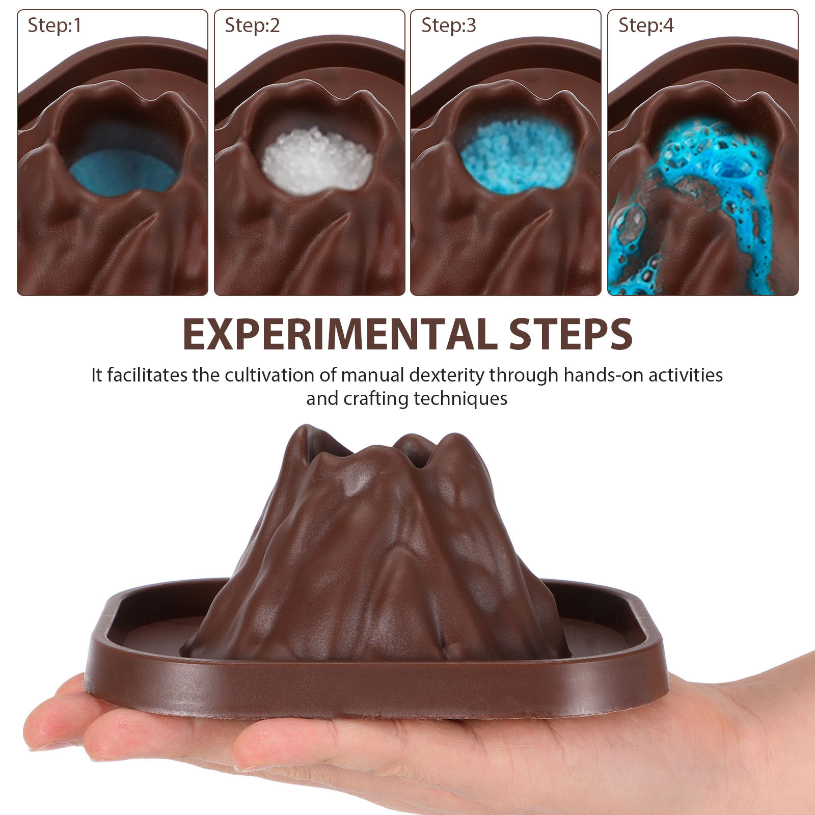 Kit de 10 moules volcaniques p - Science Kit Volcano avis et prix