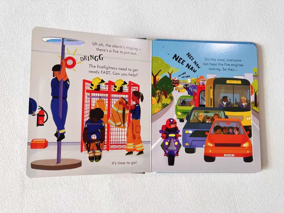 Usborne Peep Inside How A Fire - Kid Educational avis et prix