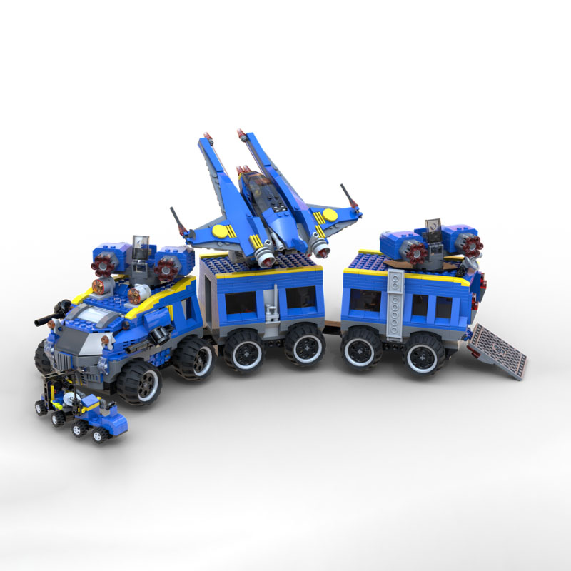 1379 pièces MOC Earth Defense  - Kids Definition Of Education avis et prix