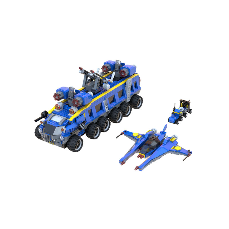 1379 pièces MOC Earth Defense  - Kids Definition Of Education avis et prix