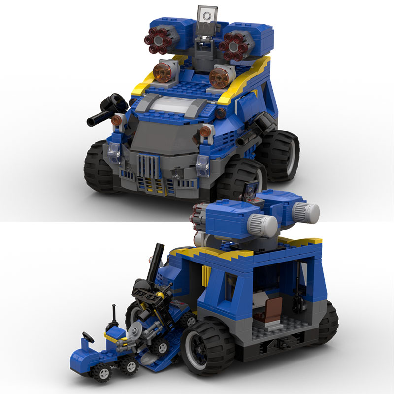 1379 pièces MOC Earth Defense  - Kids Definition Of Education avis et prix