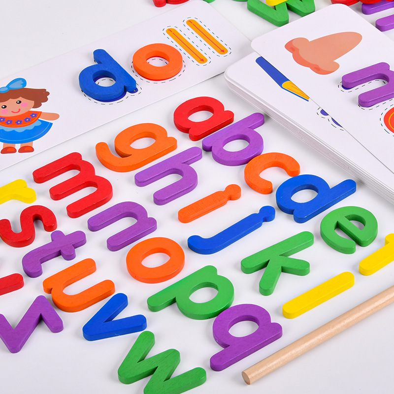 Jouets éducatifs en bois pour  - Kids Educational Games Learn English avis et prix