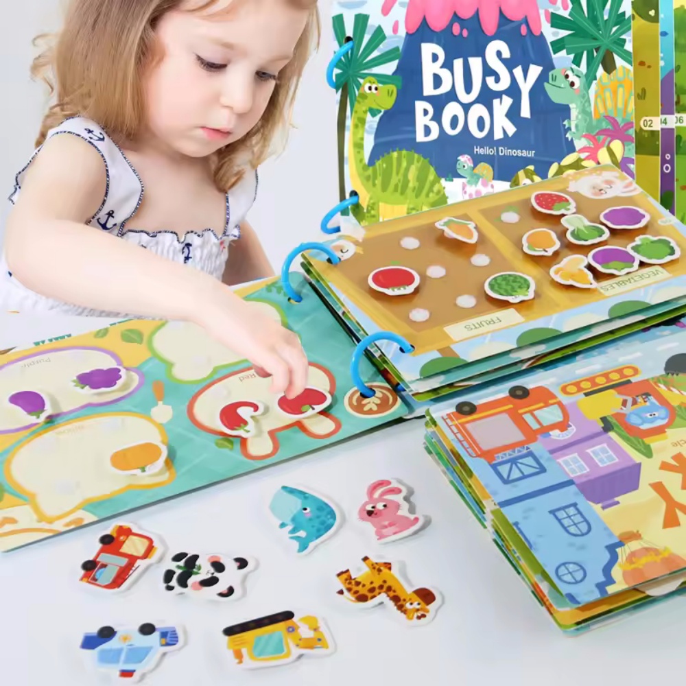 Autocollant de livre occupé, l - Kids Educational Games Learn English avis et prix