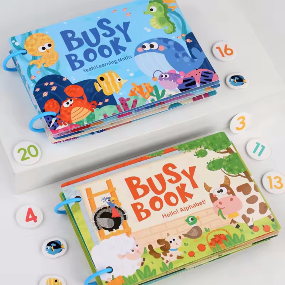 Autocollant de livre occupé, l - Kids Educational Games Learn English avis et prix