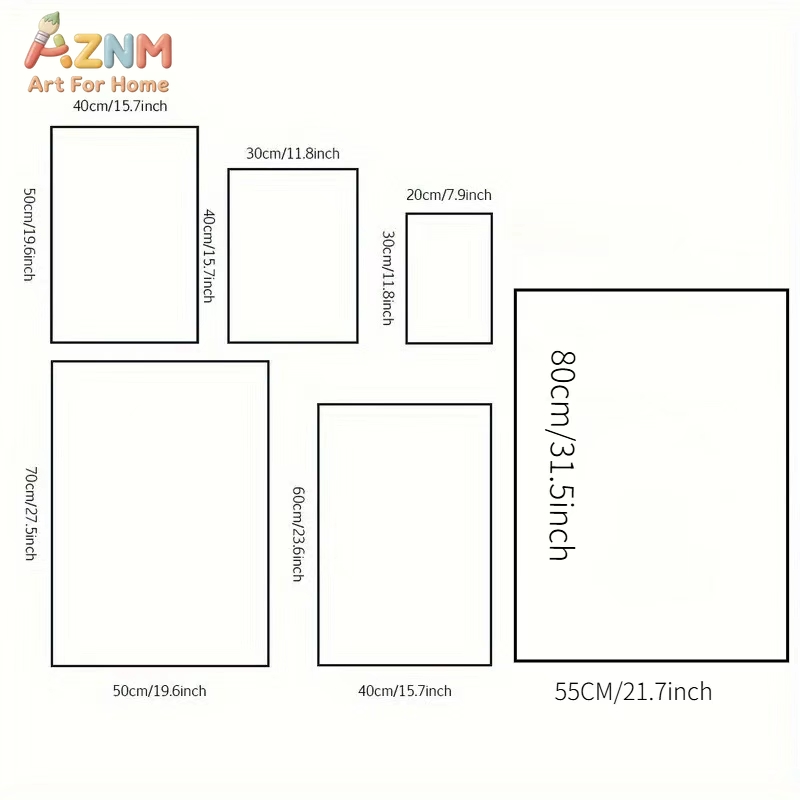 AZNM – toile murale éducative  - Kids Education Alphabet Numbers avis et prix