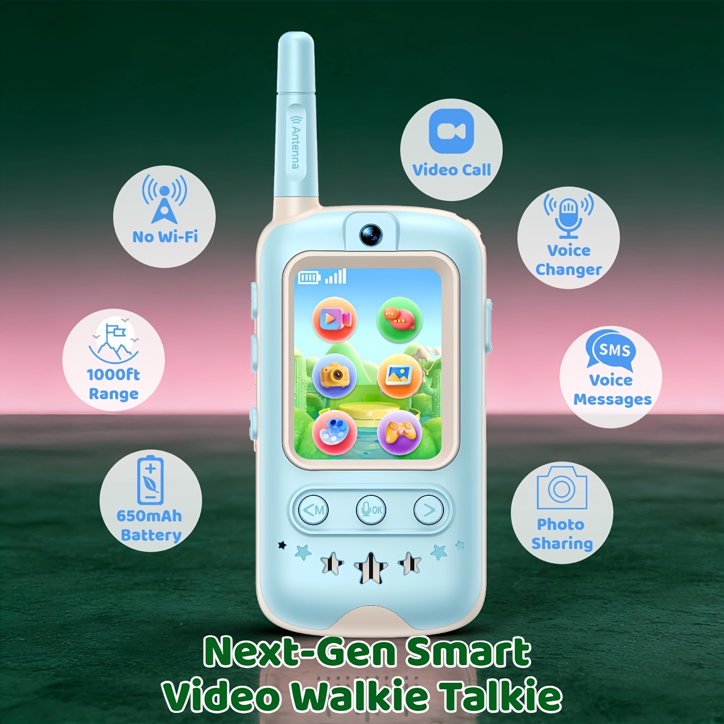 Kit Cadeau Talkie-Walkie Vidéo - Kids Education Video avis et prix