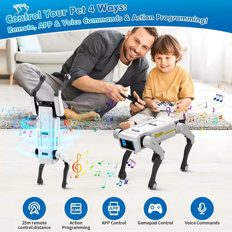 Chien robot intelligent, jouet - Kids Education App Free avis et prix