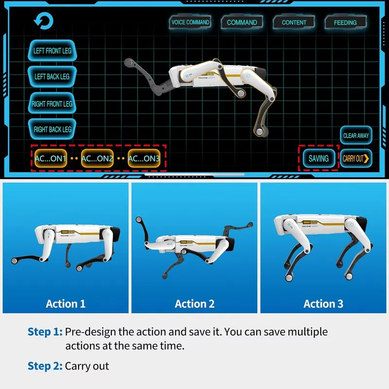 Chien robot intelligent, jouet - Kids Education App Free avis et prix