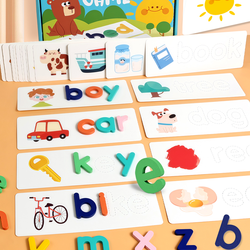 Puzzle Alphabet en bois Montes - Kids Educational Games Learn English avis et prix