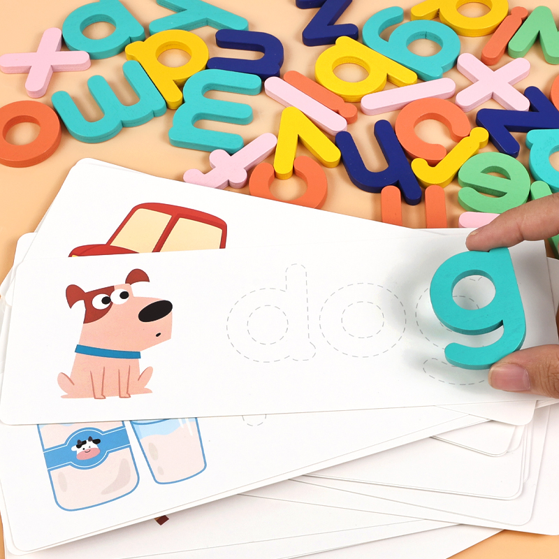Puzzle Alphabet en bois Montes - Kids Educational Games Learn English avis et prix
