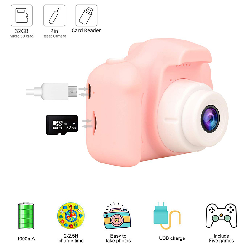 Enfants caméra jouets Mini HD  - Kids Education Video avis et prix