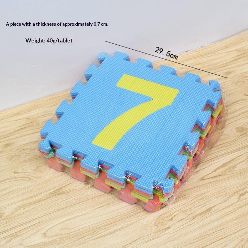 Tapis de jeu en mousse PE non  - Kids Education Alphabet Numbers avis et prix