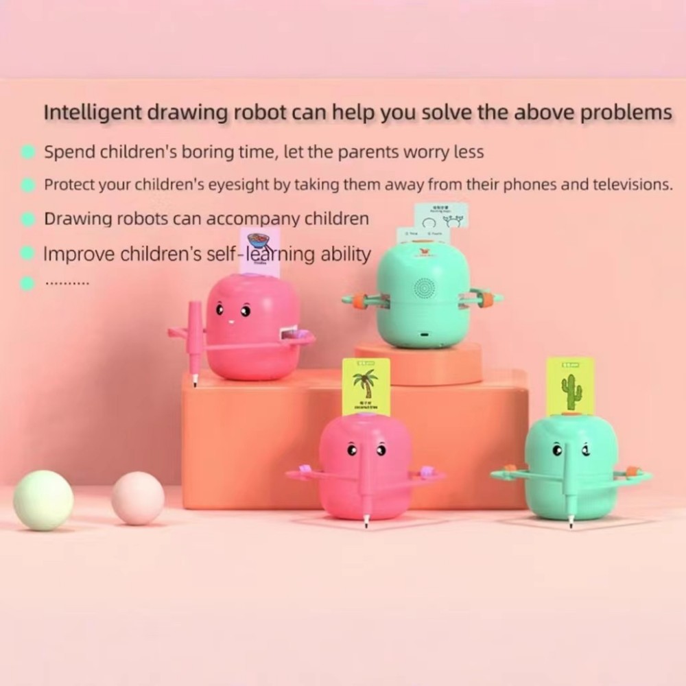 Robot de dessin interactif pou - Kid Educational avis et prix