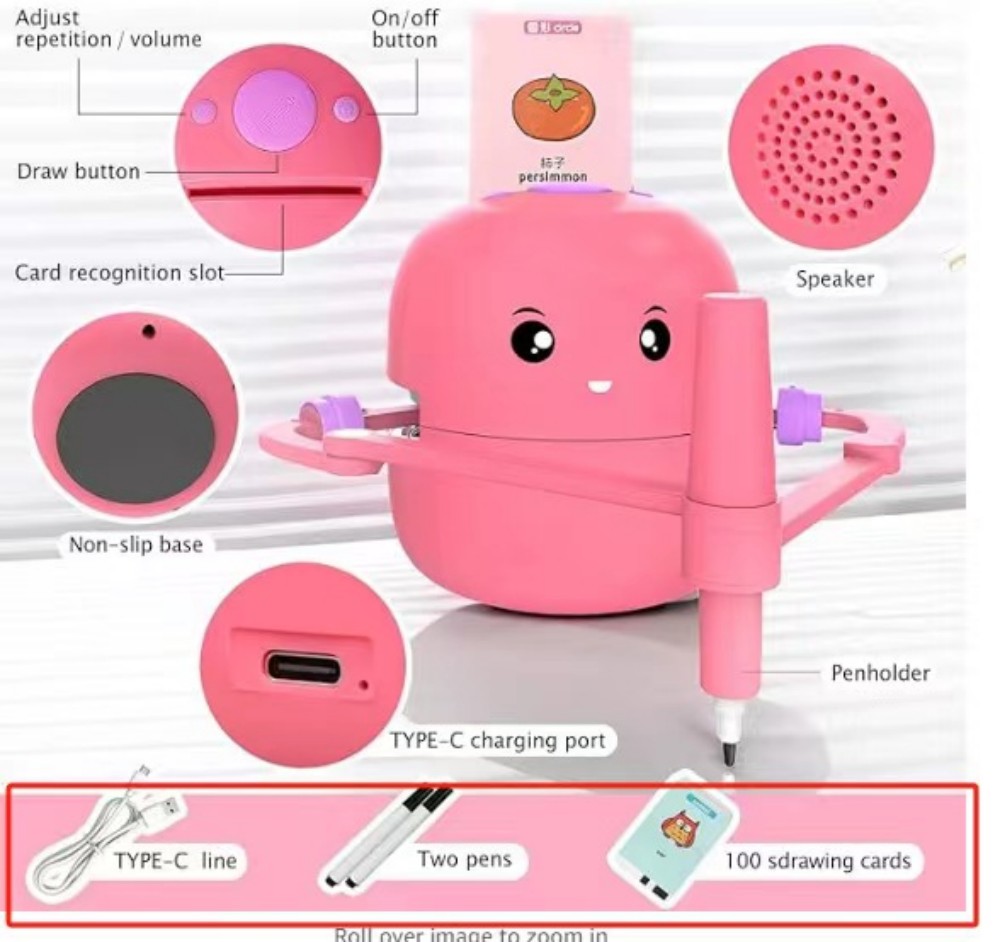 Robot de dessin interactif pou - Kid Educational avis et prix