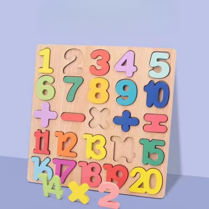 Alphabet en bois Puzzle consei - Kids Education Alphabet Numbers avis et prix