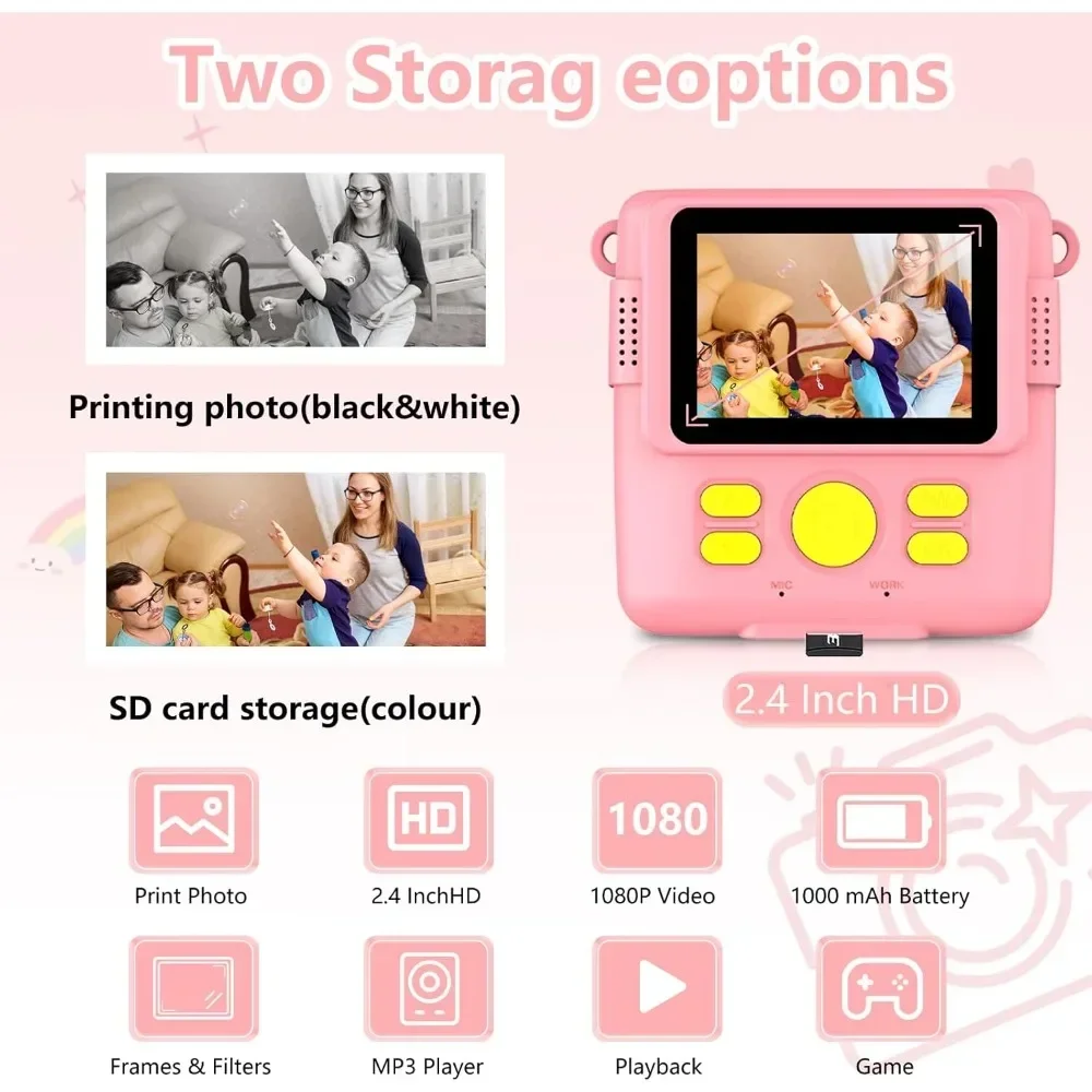 Appareil photo à impression in - Kids Education App Free avis et prix