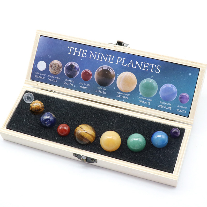 Cristal naturel 8 9 planètes b - Solar System Model avis et prix