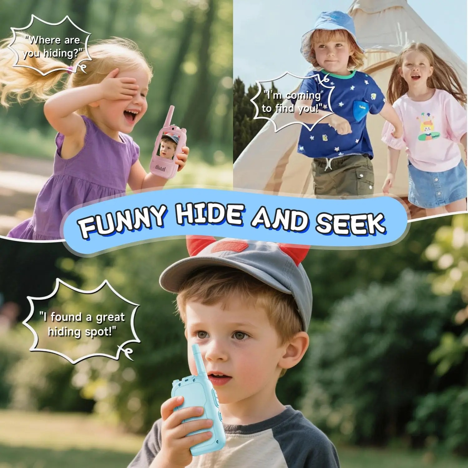Talkies-walkies vidéo pour enf - Kids Education Video avis et prix