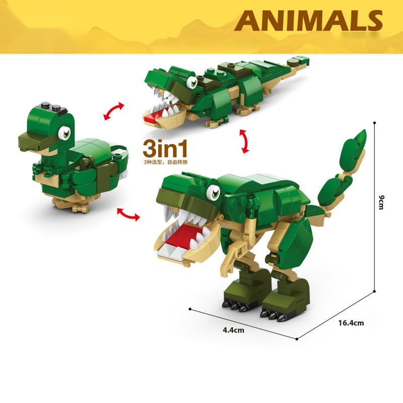 Blocs de construction d'animau - Kangaroo Kids Education avis et prix