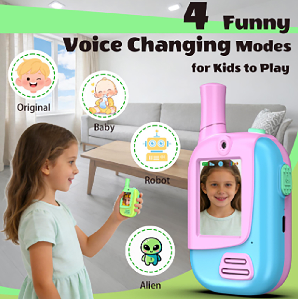 Lot de 2 talkies-walkies vidéo - Kids Education Video avis et prix