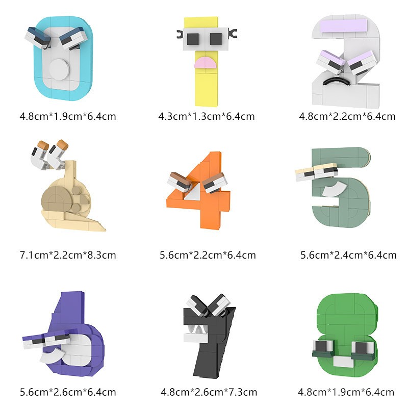 Créatif MOC numéro Lore Alphab - Kids Education Alphabet Numbers avis et prix
