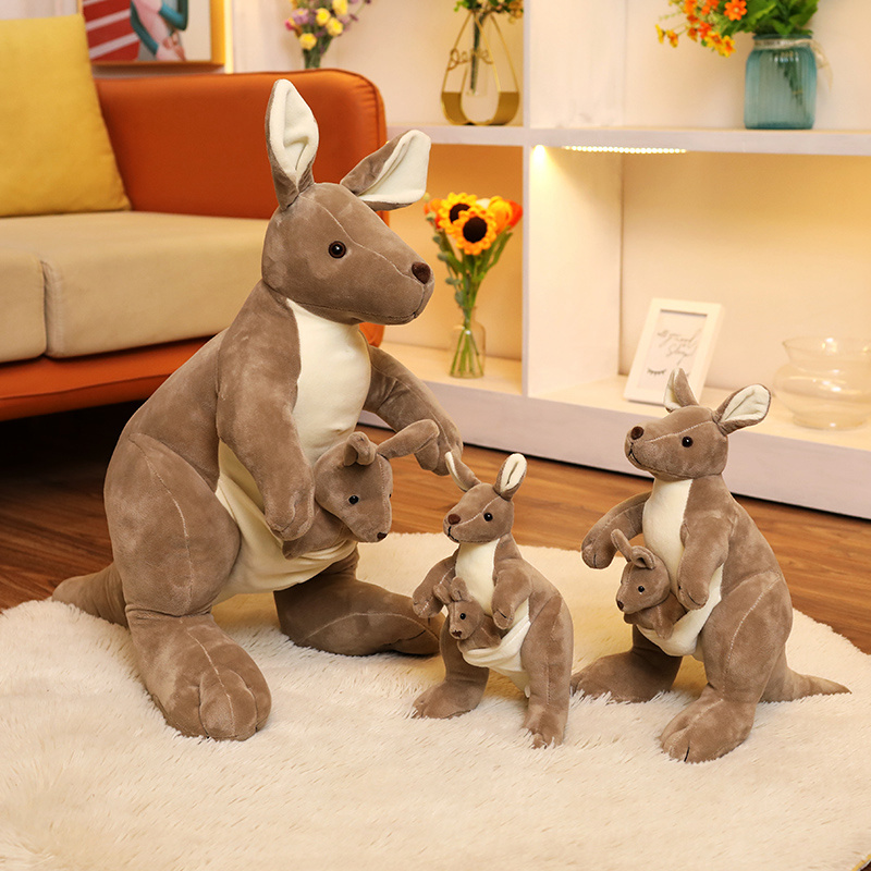 Jouet en peluche kangourou réa - Kangaroo Kids Education avis et prix